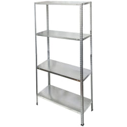 Modulo Estanteria Galvanizado con 4 Baldas 150x75x30 cm.