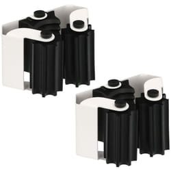 Colgador Adhesivo / Atornillable Escobas (Blister 2 piezas)