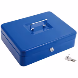 Caja caudal Wolfpack pintada con bandeja interior. - Numero 3. - Medidas: 250 x 180 x 90 mm. - Con cerradura. - Articulo tamb ...