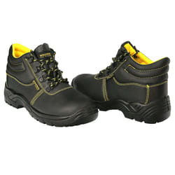 Bottes de sécurité S3 en cuir noir Wolfpack Nº 41 (paire)