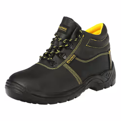 Bottes de sécurité S3 en cuir noir Wolfpack Nº 43 (paire)