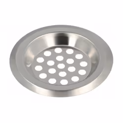Filtre de vidange en acier inoxydable 6 cm - Mesure : Ø 6 cm. - Fabriqué en acier inoxydable. - Empêche les blocages dans les ...