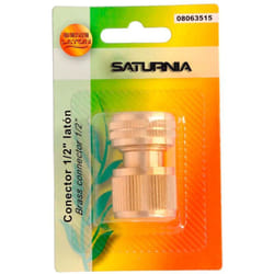 Conector manguera laton 1/2'