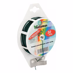 Attache plastifiée pour cravates. - Dévidoir : 50 mètres. - Cravate en matériau durable et de haute qualité. - Facile à plier ...