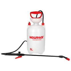 Wolfpack - Sulfateur manuel de 5 litres, pulvérisateur pré-pression, sac à dos à pression, pulvérisateur arrière, pulvérisateur à dos,