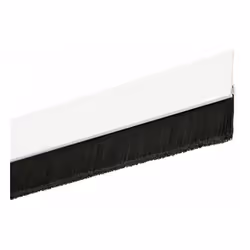 Le coupe-froid de porte en PVC blanc de 1 mètre avec brosse est la solution parfaite pour garder votre maison à l'abri des co ...