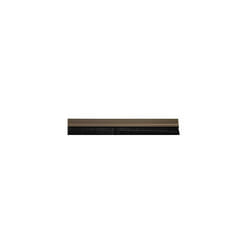Wolfpack - Coupe-froid Porte Pvc Marron Avec Brosse 1 mètre