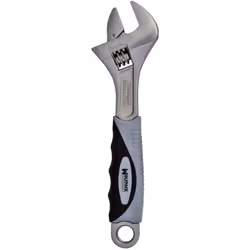 Llave ajustable Plus moleta 6" - Longitud: 150 mm. - Apertura máxima: 20 mm. - Realizadas en acero al cromo-vanadio, aportand ...