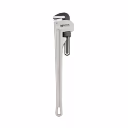 Clé Stillson Heavy Duty Aluminium - Taille : 642 mm./24" - Encoches de mors très profondes pour un meilleur ajustement. - Ouv ...