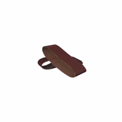 Papier abrasif de rechange pour ponceuses à bande - Mesure : 75 x 457 mm. - Grain 120. - Utilisation universelle dans les pon ...