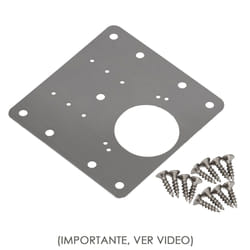 Plaques de réparation de charnière de bol 9x9 cm. 1 pièce