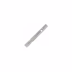 Clé à tube tubulaire - Taille : 12x13 - Fabriquée en acier au chrome vanadium, lui conférant une plus grande dureté et résist ...