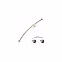 Tuyau Flexible Inox Femelle 3/8 - Femelle 1/2 - 300mm Caractéristiques supplémentaires : H 3/8 - H 1/2. Longueur : 300 mm. Tu ...