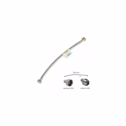 Tuyau flexible inox Mâle 3/8 - Femelle 3/8 - 250mm Caractéristiques supplémentaires : M 3/8 - H 3/8. Longueur : 250 mm. Tuyau ...