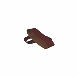 Papier abrasif de rechange pour bande - 3 pièces - Mesure : 75 x 533 mm. - Grain 60. - Utilisation universelle dans les ponce ...