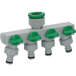 Adaptador Manguera Plastico 3/4 - 1" 4 Vias