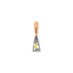 Spatule manche en bois - Mesure : 80 mm. - Lame en acier au carbone, offrant une plus grande résistance et durabilité. - Manc ...
