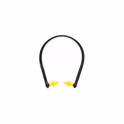 Bouchons d'oreilles avec arceau - Protection acoustique 21 SNR. - Longueur du bandeau réglable. - Il s'agit d'un bouchon en m ...