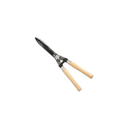 Ciseaux 2 mains pour taille de haies avec manches en bois et lames en acier SK-5 antiadhésives 54x16,5cm