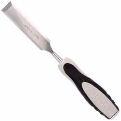 Ciseau à bois Maurer manche bi-matière 16 mm. - Dimensions : longueur x largeur, 260 x 16 mm. - Manche ergonomique bi-matière ...