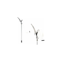 Saturnia - Coupe-branches avec scie, manche en aluminium extensible de 1,8 à 2,8 mètres