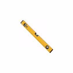 Vel tubulaire en aluminium - Mesure : 80 cm. - Fabriqué en aluminium. - Avec 3 bulles de nivellement. - Idéal pour les travau ...