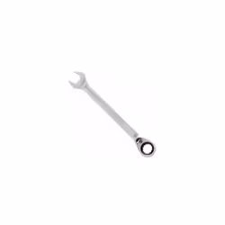 Clé mixte à cliquet - Taille : 17 mm. - Longueur : 215 mm. - Acier au chrome-vanadium offrant une plus grande résistance et d ...