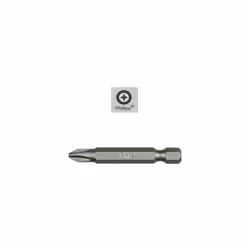 Embouts de tournevis Phillips longs - Bouche n° 0. - Bouche Phillips. - Embouts rectifiés, minimisent le risque de casse. - F ...