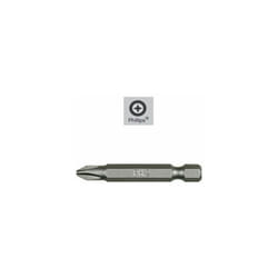 Tournevis Phillips longs n°0 (2 pièces) S2 en acier au chrome vanadium