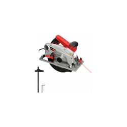 Wolfpack - Scie circulaire 1300 watts. Avec disque laser 185 mm. 4 700 tr/min