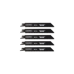 Wolfpack - Lame de scie sabre pour métaux 152 mm. 18 tpi. 5 pièces