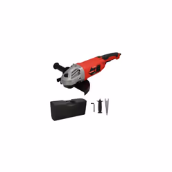 Meuleuse d'angle 2400 Watt. - Puissance : 2.400 Watt. - Vitesse : 6.500 tr/min - Taille du disque : Ø 230 mm. - Écrou de serr ...