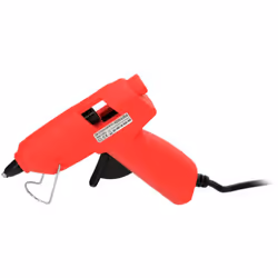 Pistolet thermocollant Yamato 10 w / 7 mm Mini. - Puissance : 10 w. - Pour barre en silicone de : 7-7.5 mm. - Avec bec anti-g ...