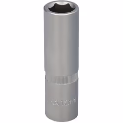 Llave vaso 1/2" hexagonal larga - Medida: 15 mm. - Perfil interno de 6 caras. - Fabricada en acero al Cromo Vanadio, aportánd ...
