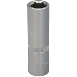 Llave Vaso 1/2' Hexagonal Larga 15 mm.