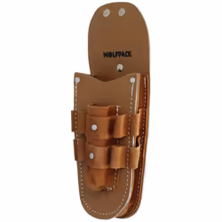 Funda piel para herramientas electricista. - Realizadda en piel. - Ideal para trabajos de construcción. - Muy resistente. - A ...