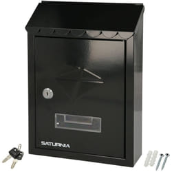 Buzon Exterior Residence 205 x 300 x 70 mm. Negro
