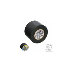 Wolfpack - Ruban Isolant Professionnel Noir Épaisseur 0,13 mm. Largeur 50mm. Rouler 25 mètres