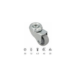 Wolfpack - Roue domestique ø 30 mm. Trou traversant ø 6,3 mm.