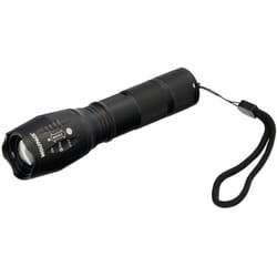 Wolfpack - Linterna led De Mano Aluminio a Pilas (3 aaa) 300 Lumenes 5 Watt. Con Función Zoom