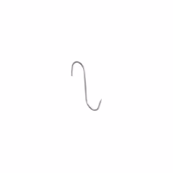 Crochets de boucher inox n°3 - Mesure : 140 x 5 mm. - Fabriqués en acier inoxydable offrant une forte adhérence et une excell ...
