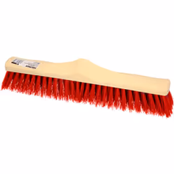 Cepillo Barrendero Industrial - Medida: 50 cm. - Altura cerdas: 8 cm. - Cerdas suaves fabricadas en PVC color rojo. - Cuerpo ...