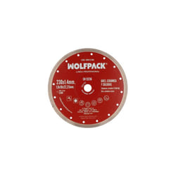 Wolfpack - Disque diamant ø 230 mm. Porcelaine, Grès, Céramique, Parquet. Segment diamant 10 mm.