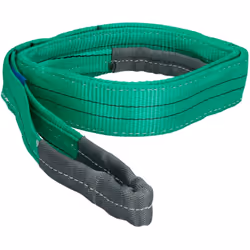Eslinga Plana Doble Banda - Longitud: 2 metros. - Anchura: 6 cm. - Capacidad de carga: 2.000 Kg. - Factor de seguridad: 7:1 - ...