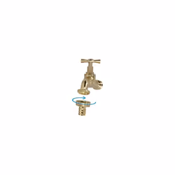Le robinet incurvé en laiton poli avec raccord est une excellente option pour votre jardin extérieur. Mesurant 90 mm x 100 mm ...