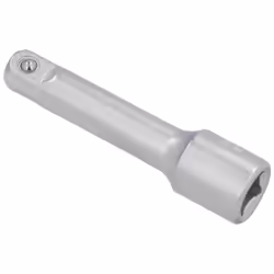 Alargadera llave de vaso - Cuadradillo 1/4". - Medida: 55 mm. - Fabricada en acero al Cromo Vanadio, aportándole una mayor du ...