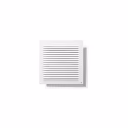 Grille d'aération en aluminium avec moustiquaire vissable 175 x 175 mm. Couleur Blanc La grille d'aération en aluminium avec  ...