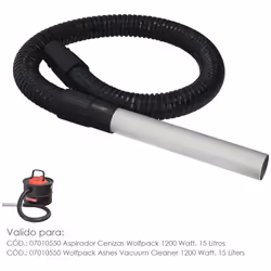 Tubo Con Lanza Para Aspirador Cenizas Wolfpack - Longitud / Diametro del tubo: 105 / Ø 3,5 cm. - Tubo realizado en acero con ...