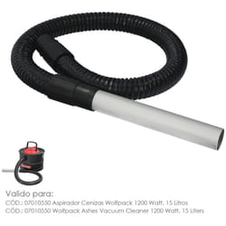 Tubo Con Lanza Para Aspirador De Cenizas Aspirador Cenizas Wolfpack 1200 Watt. 15 Litros (Codigo 07010550)