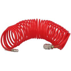 Wolfpack - Manguera Espiral Aire Comprimido 7,5 metros Adaptador Rápido